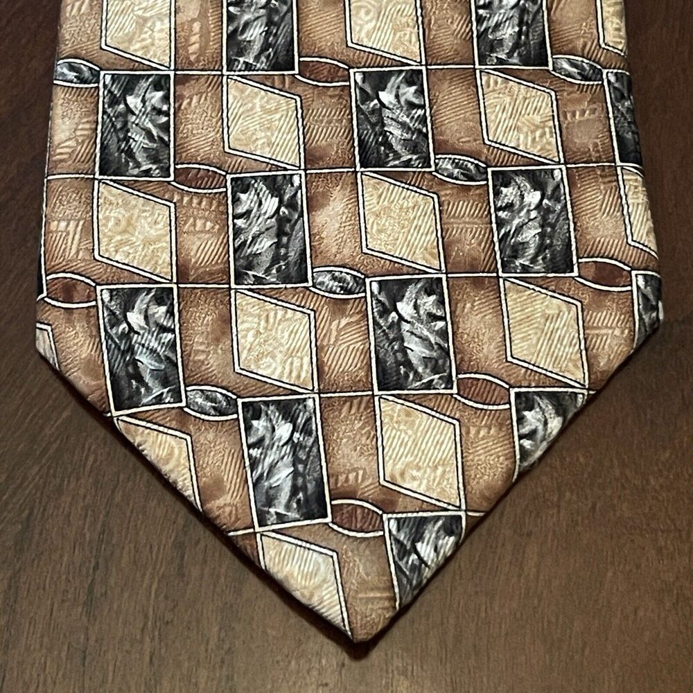 Vintage Boston Traders 100% Silk Men’s Neck Tie Made In USA